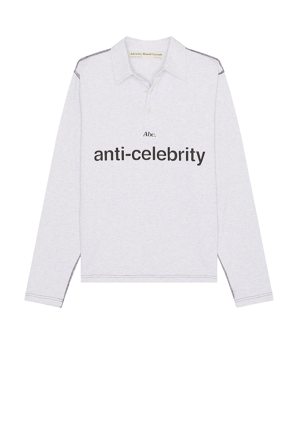 Anti-Celebrity Polo Rugby Shirt - Thumbnail 1