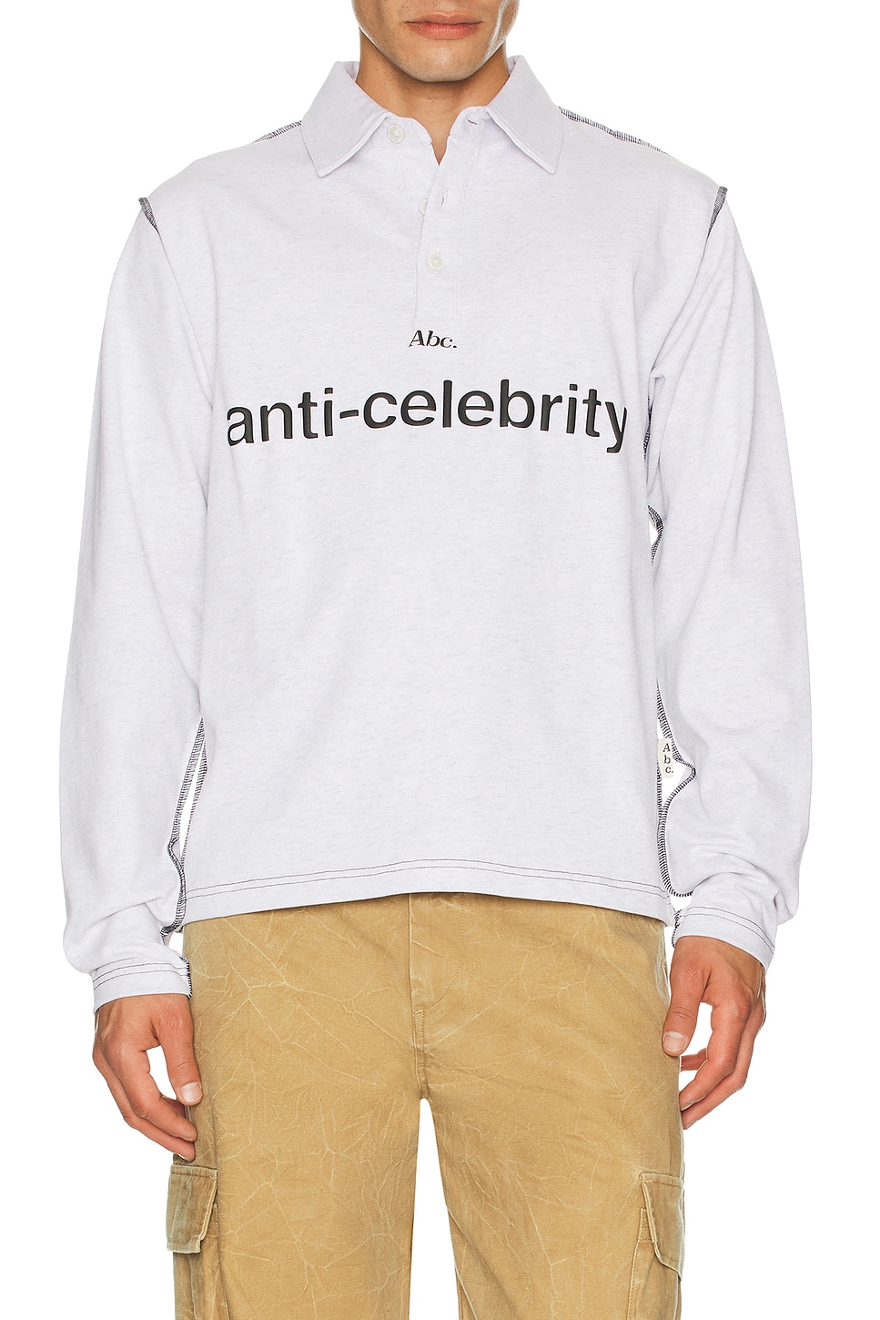 Anti-Celebrity Polo Rugby Shirt - Thumbnail 4