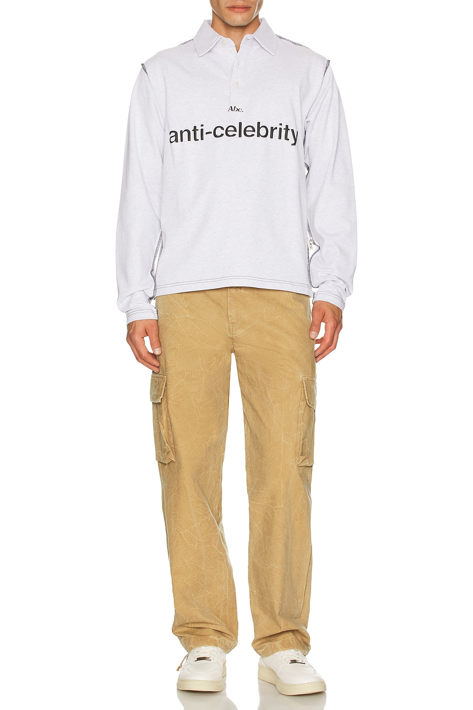 Anti-Celebrity Polo Rugby Shirt - Thumbnail 5