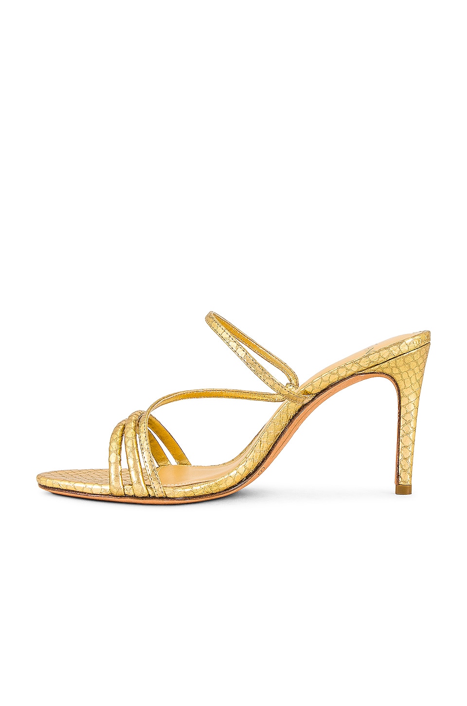 Alexandre Birman EVE 85 ヒール - Snake Oro | REVOLVE