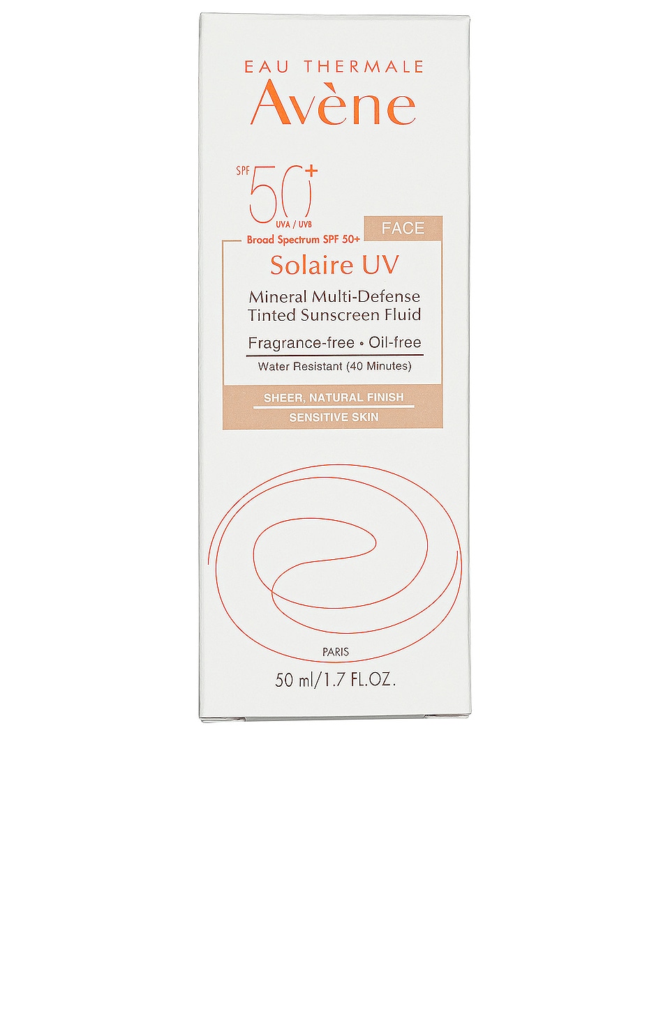 Avene Solaire UV Mineral Multi-Defense Tinted Sunscreen Fluid SPF 50 ...
