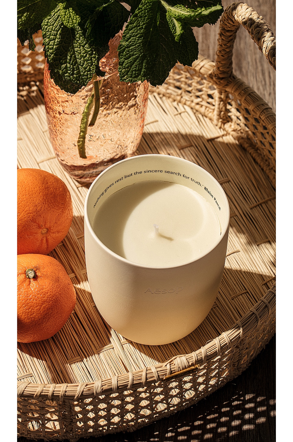 Aesop Aganice Aromatique Candle in Aganice | REVOLVE