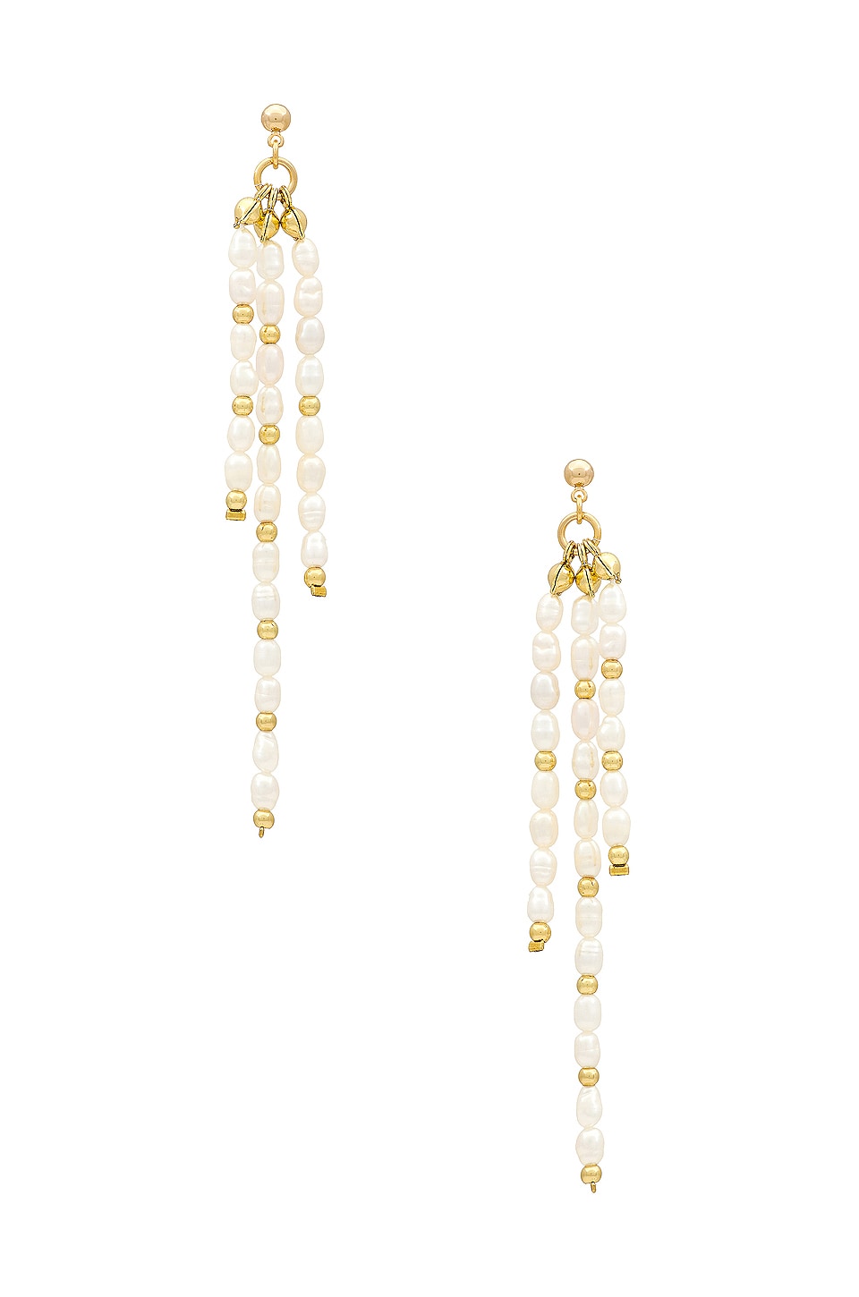 Arms Of Eve Tara Earrings in Gold | REVOLVE