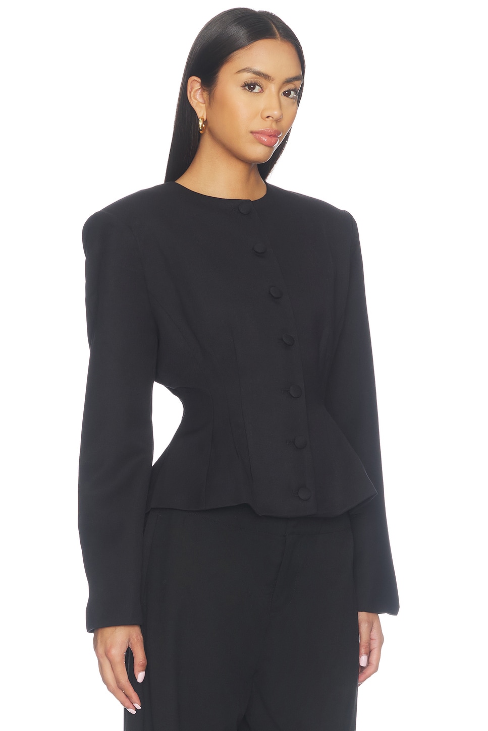 AEXAE Wool Contoured Jacket