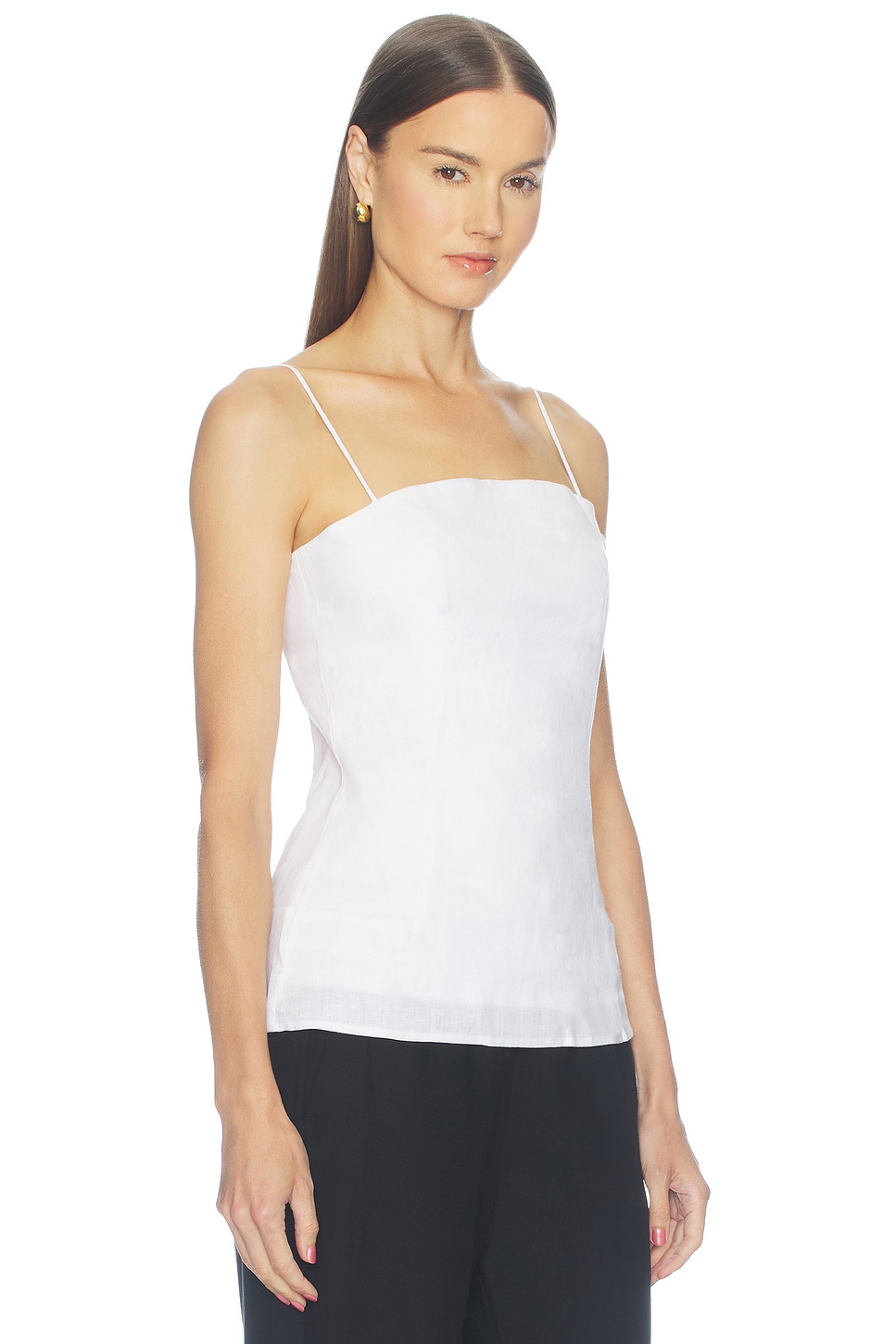 x REVOLVE Linen Strap Top - thumbnail 9