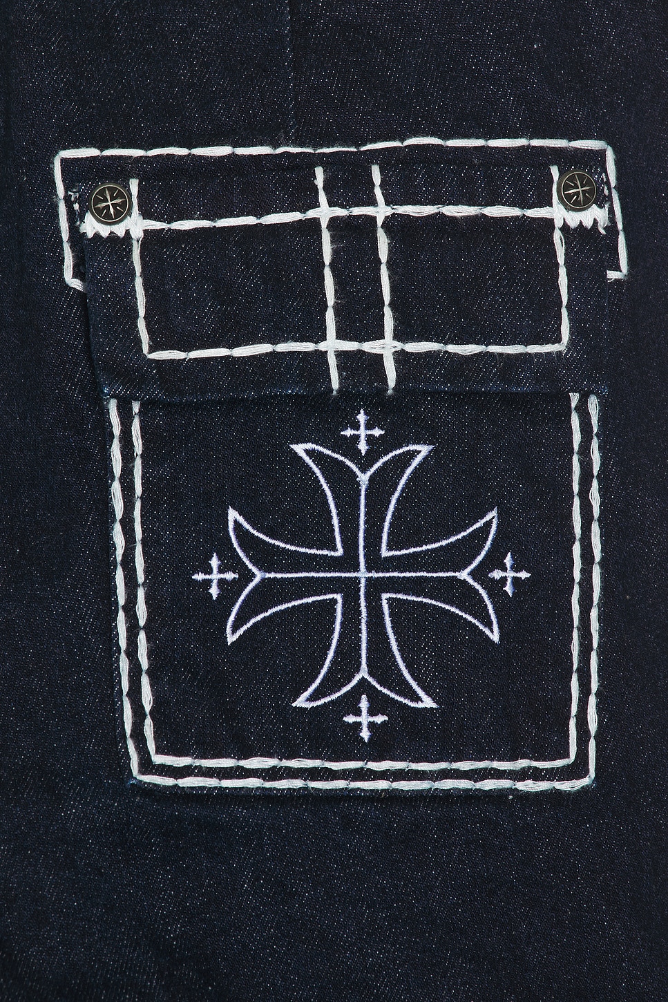 Af Cargo Jeans in Undone Rinse Wash - Thumbnail 4