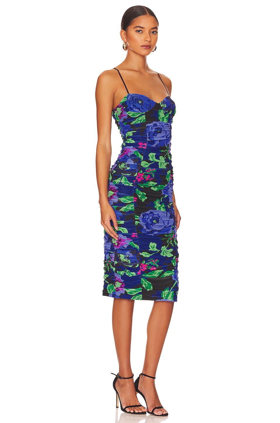 AFRM Shereen Dress in Midnight Bouquet