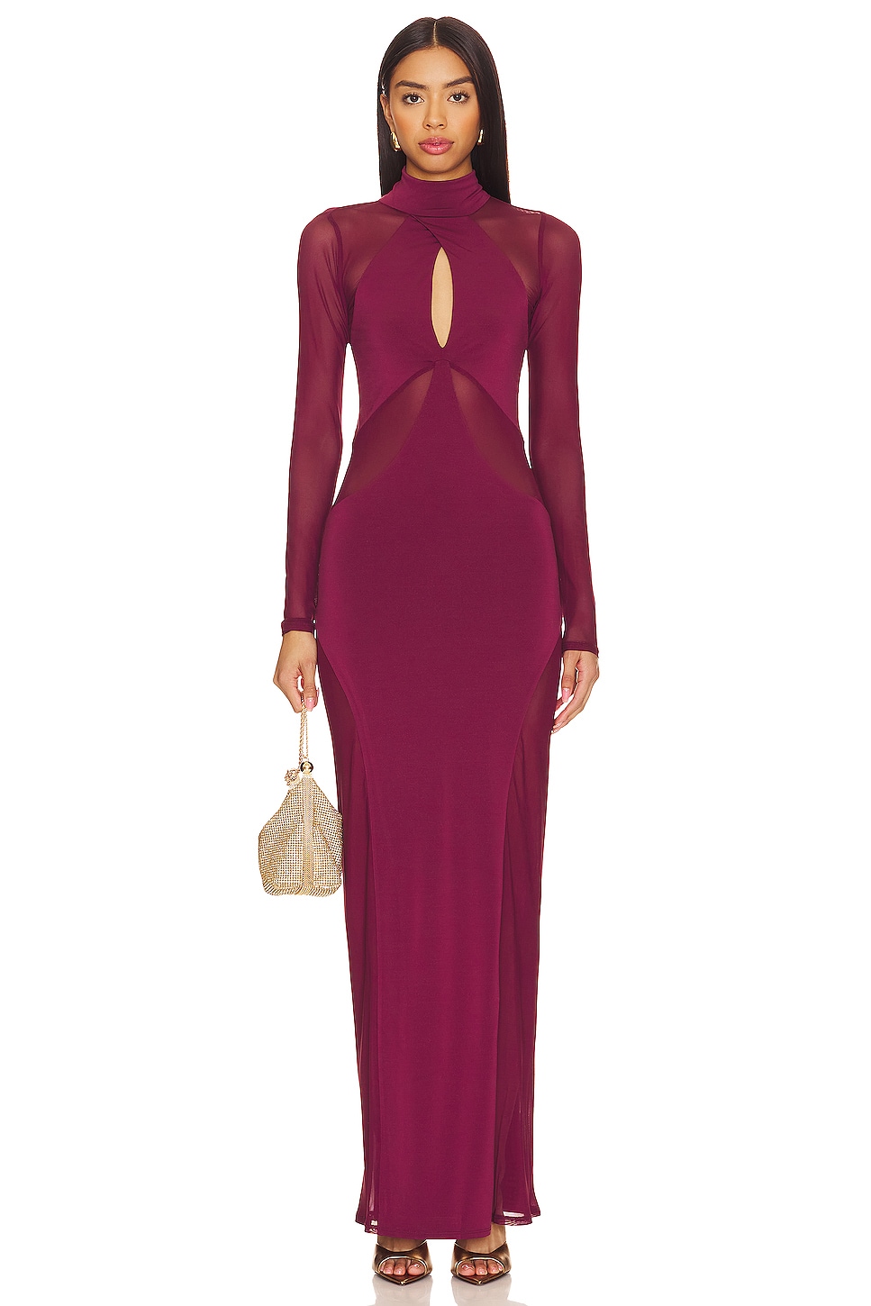 AFRM Rosalia Maxi Dress in Fig | REVOLVE