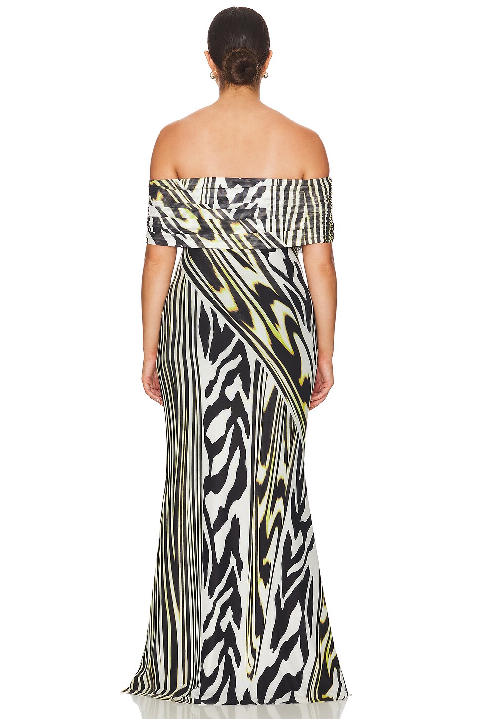 afrm mccall off the shoulder dress Mccall Off-the-shoulder Maxi Dress