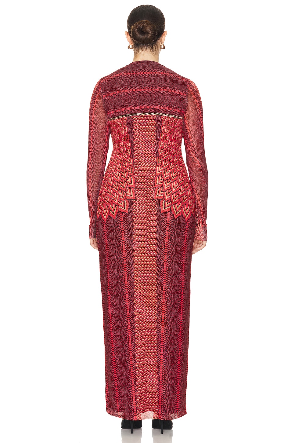 ROBE LONGUE AVEC MANCHES LONGUES DIDI