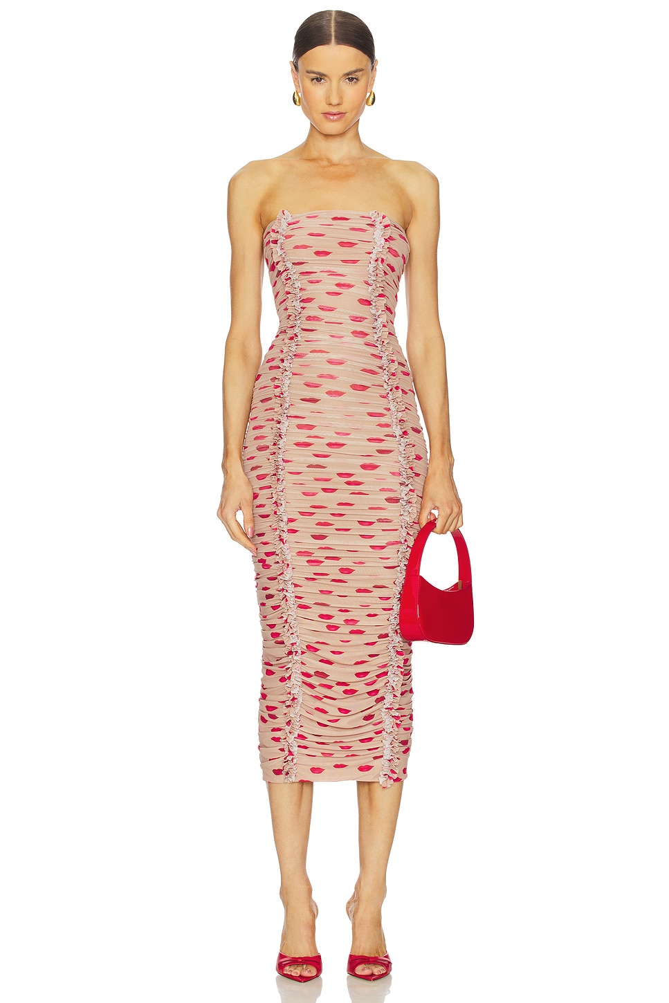 knee length dresses for ladies Hazel Midi Dress by AFRM
