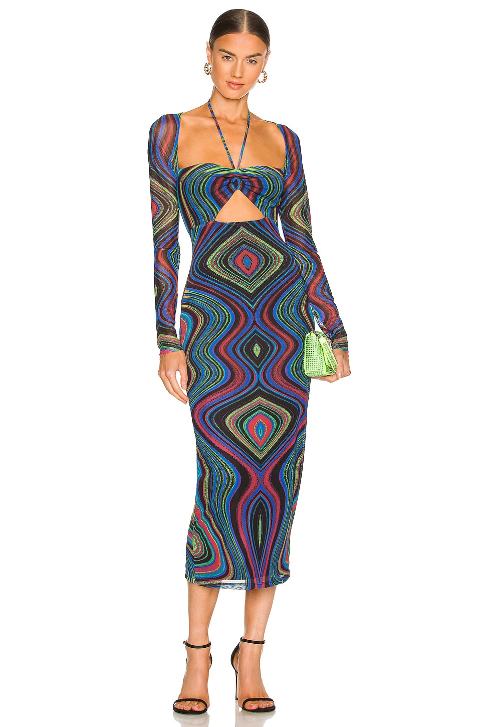 AFRM Zoya Dress in Electric Swirl | REVOLVE