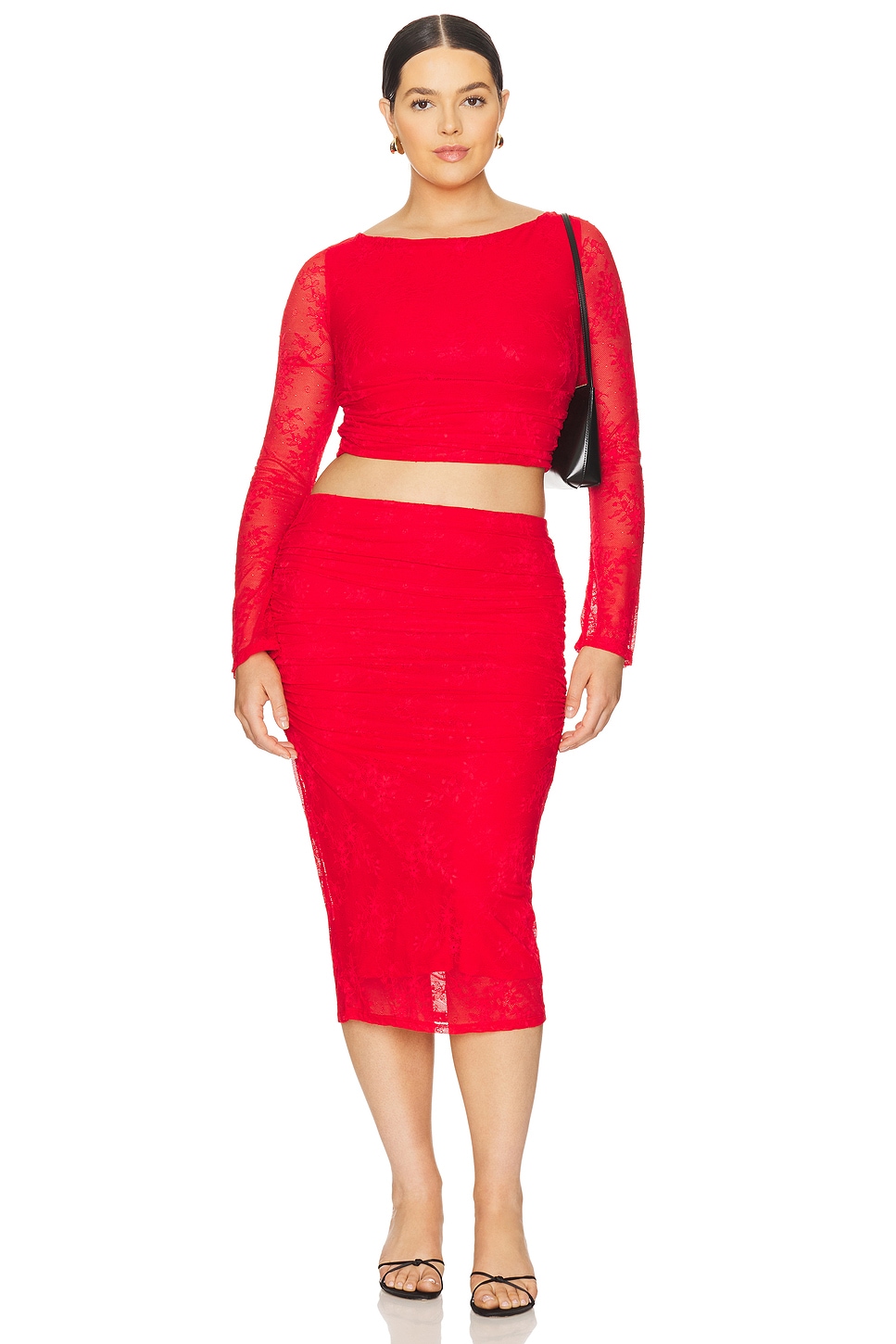 AFRM Riley Lace Skirt