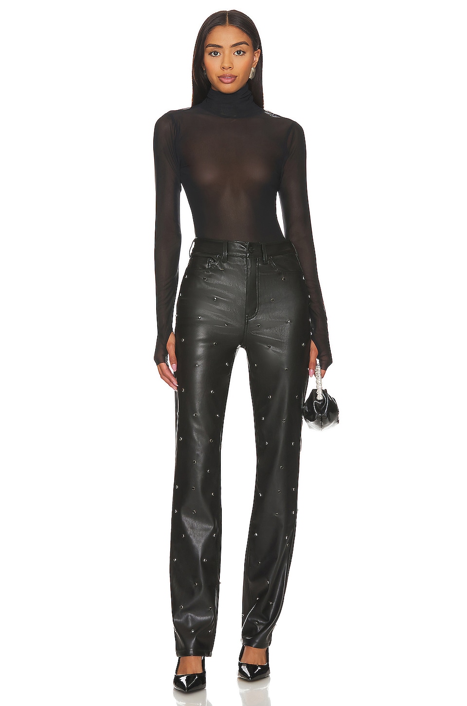 AFRM X Revolve Essentials Zadie Top in Noir | REVOLVE