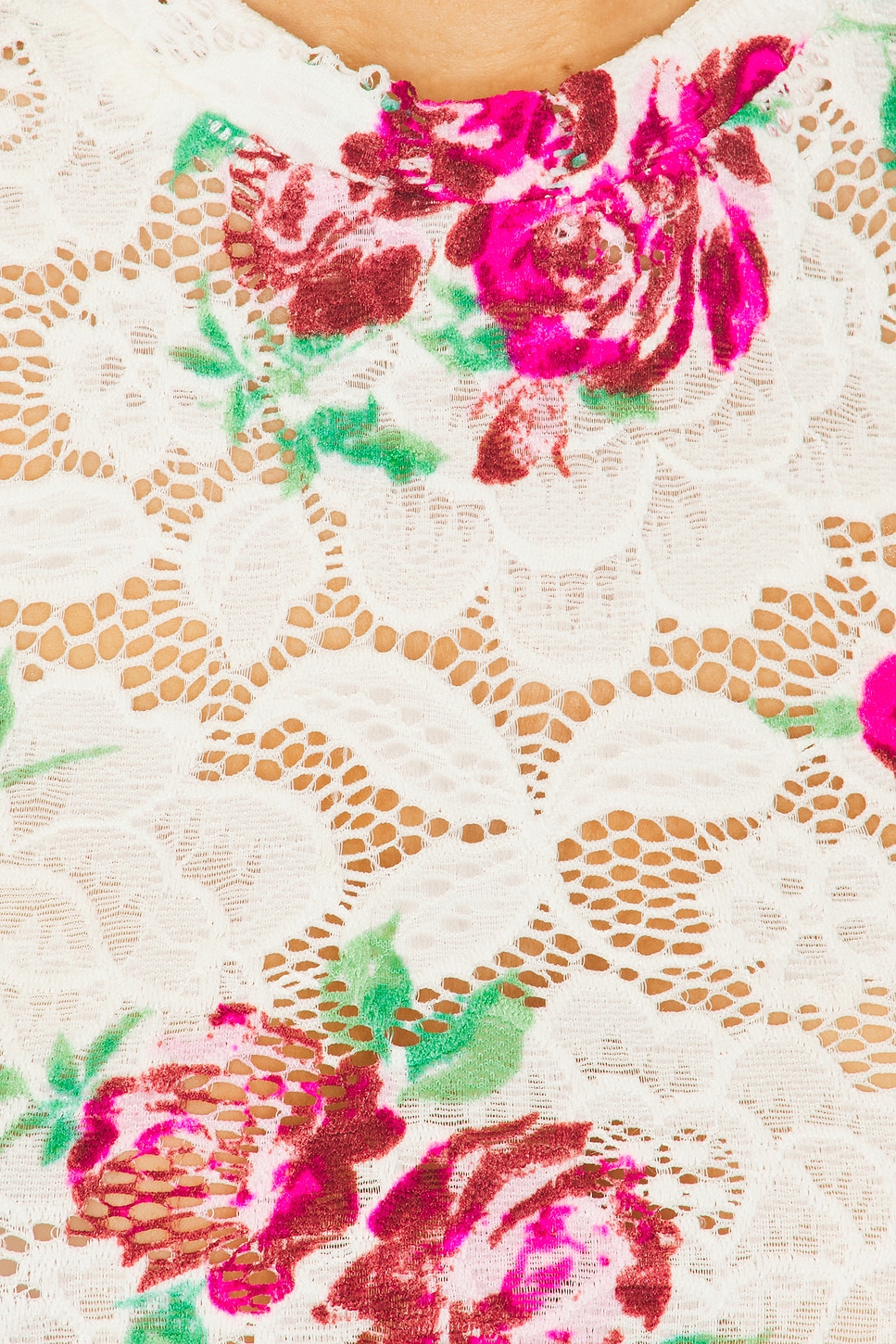 Nina Crochet Lace Top - Thumbnail 5