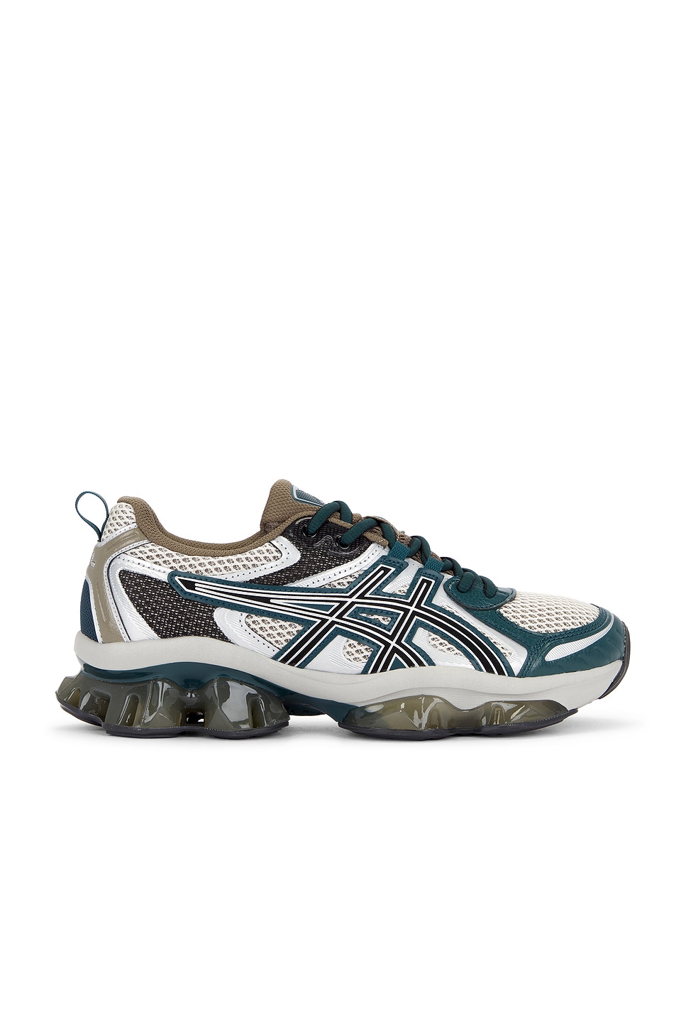 ASICS ☆ Gel-Quantum Kinetic Dark Taupe Asics Gel-quantum Kinetic Sneakers in Oatmeal & Dark Taupe