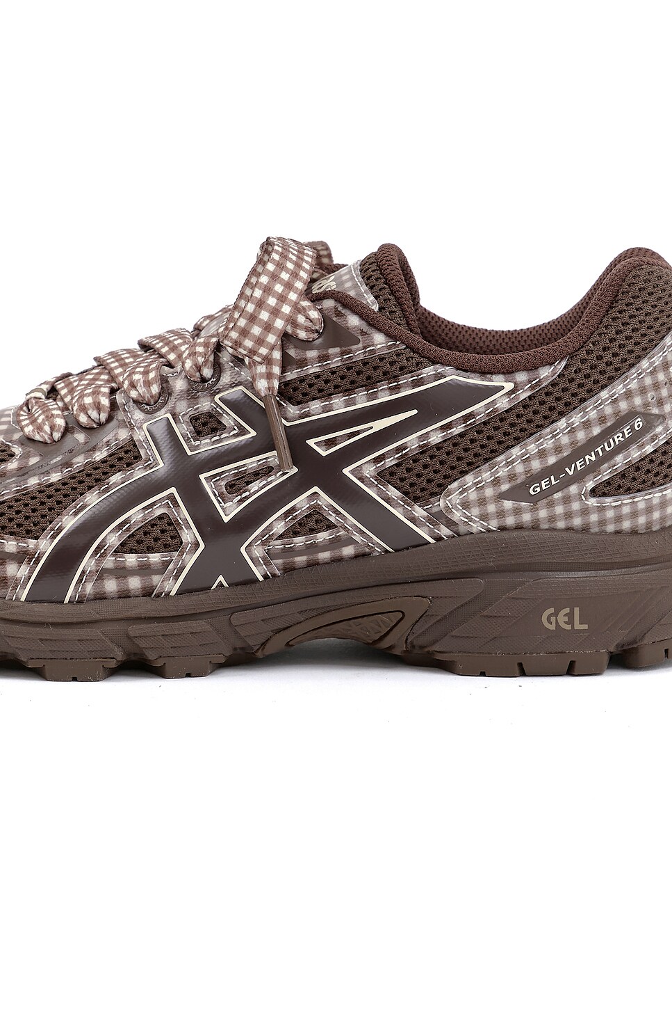 STORY mfg. × Asics Gel-Venture 6 Brown Story MFG Gel-Venture 6 Sneaker in Reddish Brown