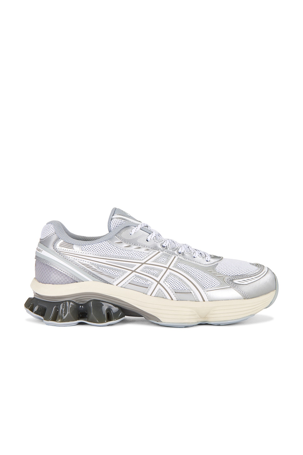 【ASICS】GEL-KINETIC FLUENT 24.0cm Asics Gel Kinetic Fluent Sneaker in Grey/Cream