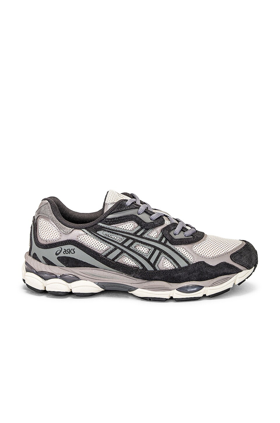 Asics Gel-nyc Sneaker in Oatmeal & Obsidian Grey