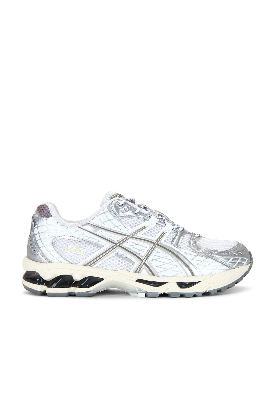 Asics Gel-Nimbus 10.1 Sneaker in White & Airy Blue | REVOLVE