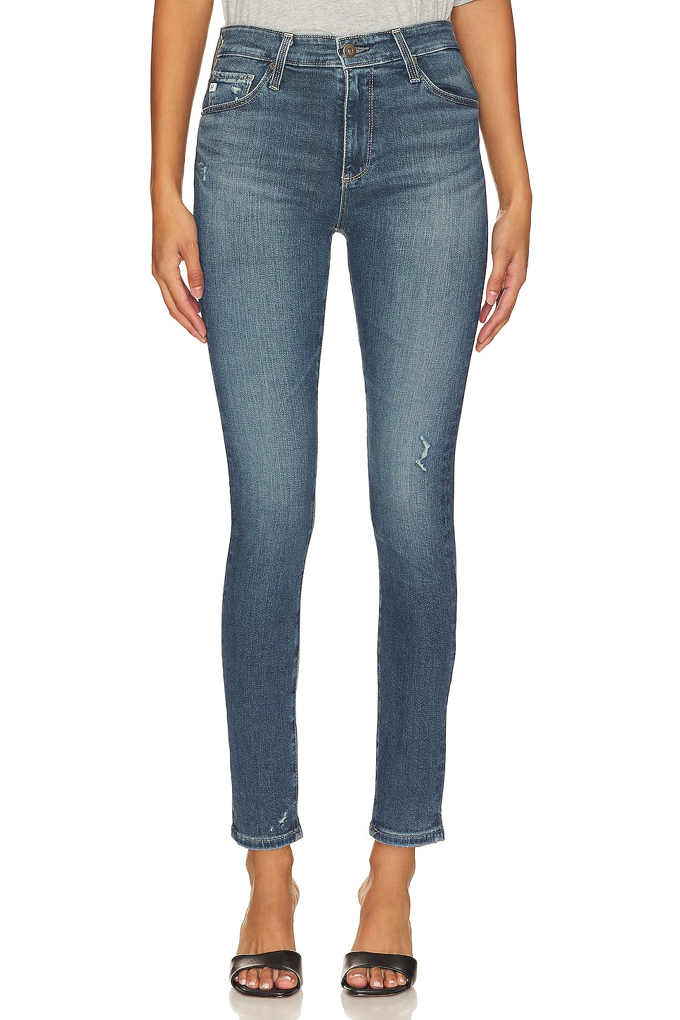 AG Jeans FARRAH ANKLE スキニーデニム - Park Slope | REVOLVE