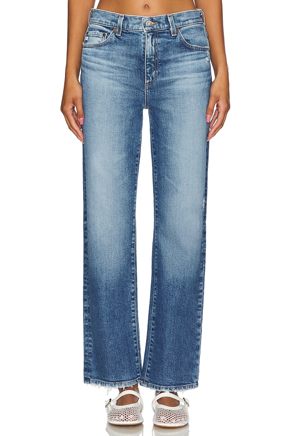 Buy AG Jeans high rise straight