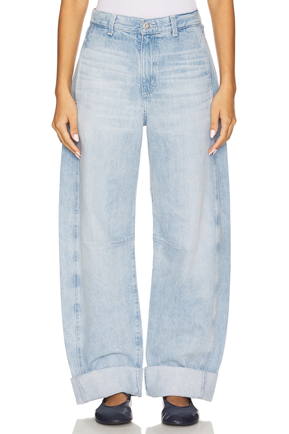 AG エージー デニムパンツ ボトムス レディース Denim pants Blue