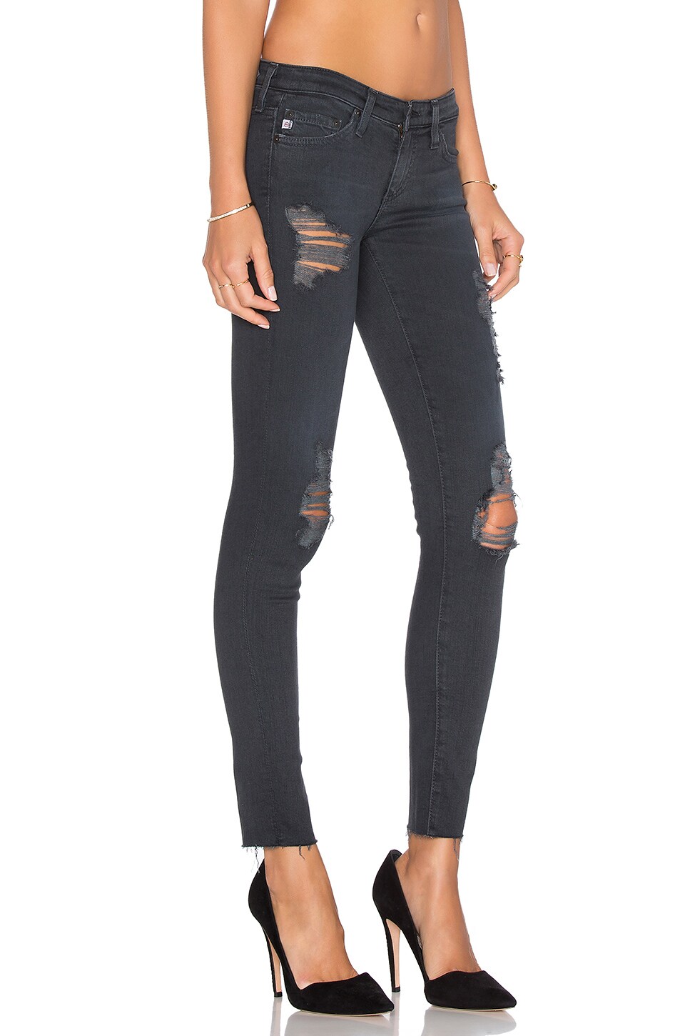 AG Jeans Legging Ankle in 5 Years Asphalt