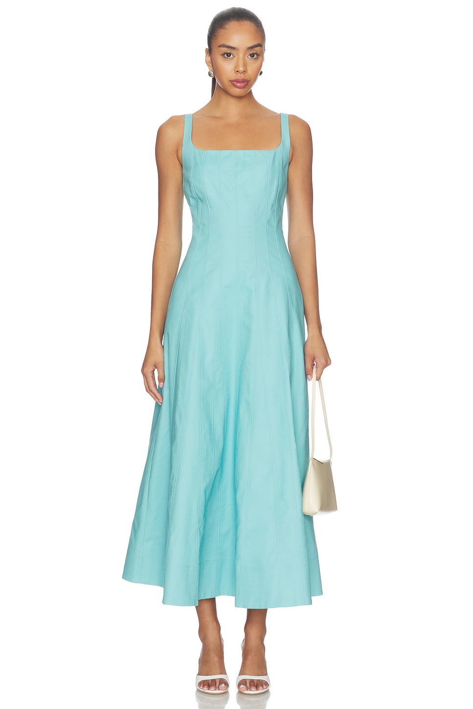 fernanda midi dress Lulus Fernanda Flutter Sleeve Midi Dress at Von Maur