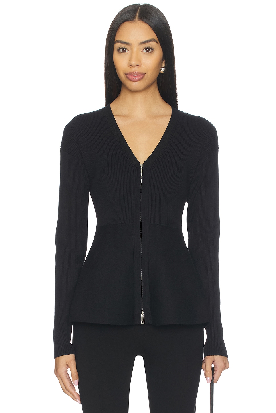 Faye Zip Up Cardigan - thumbnail 2