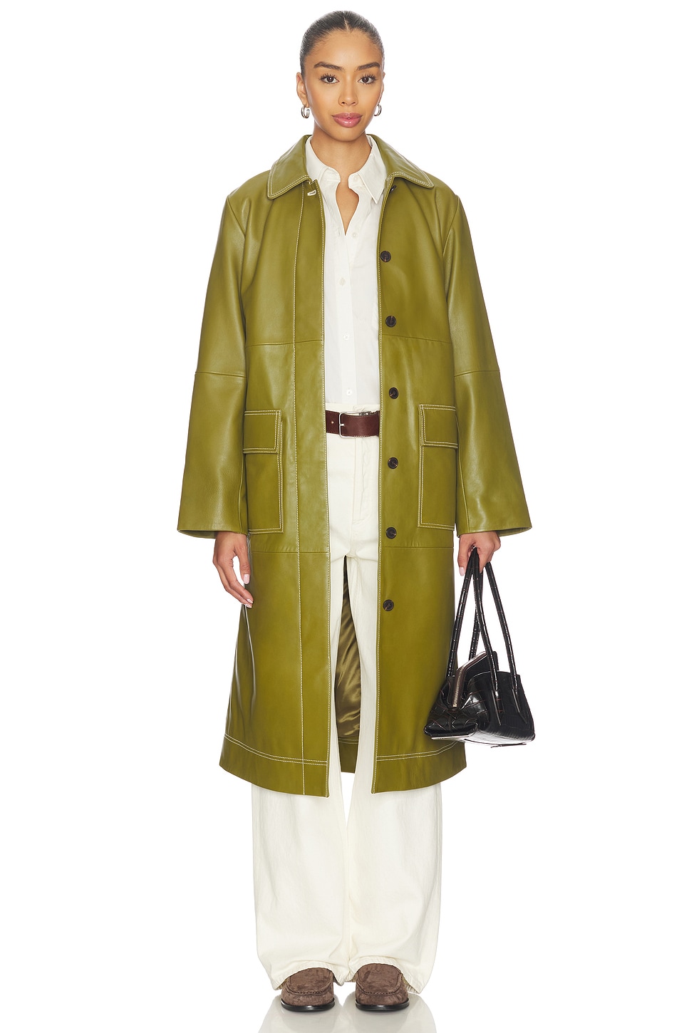 Mountain Leather Coat - thumbnail 2
