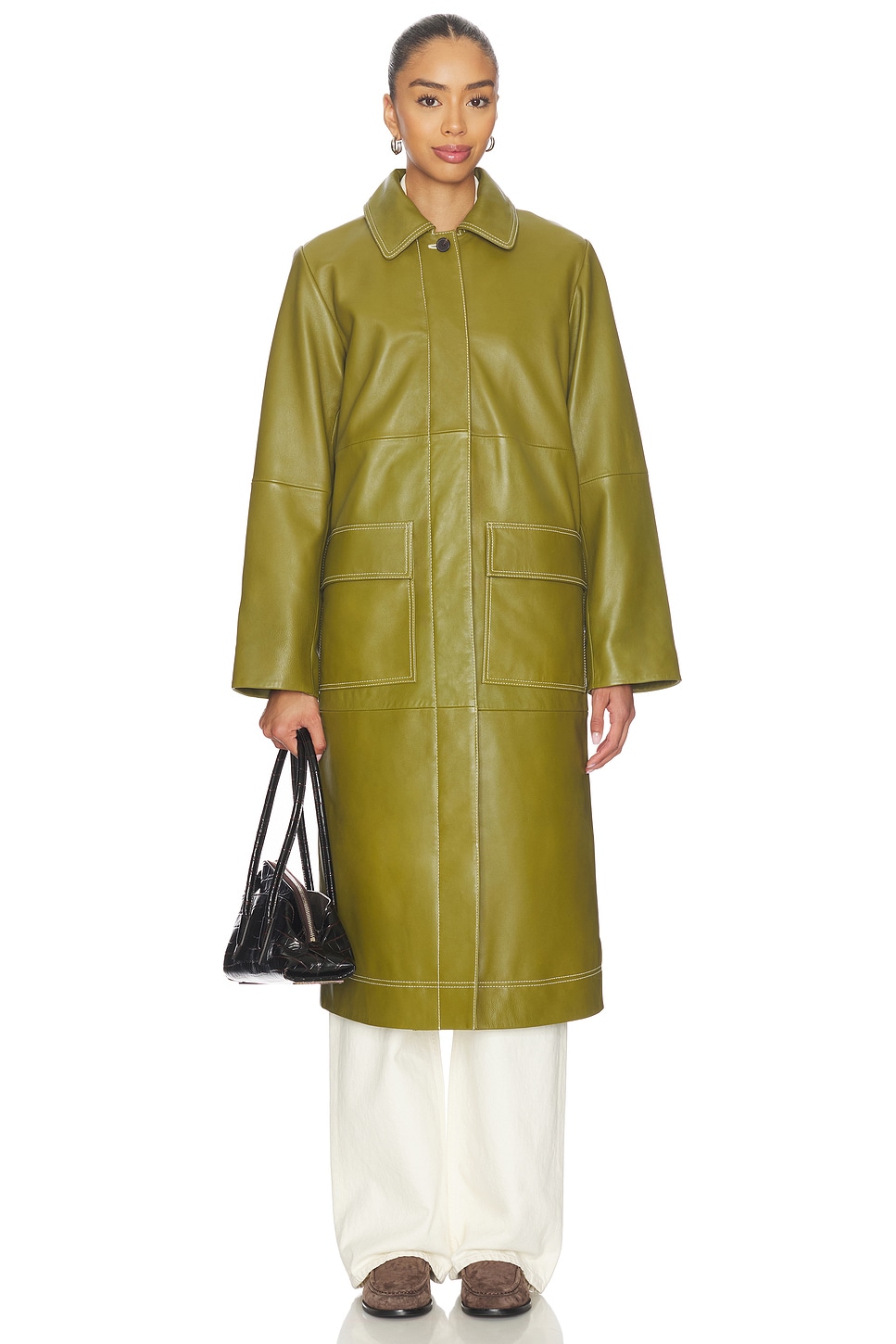 Mountain Leather Coat - thumbnail 3