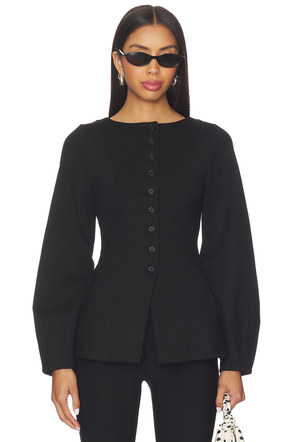 ALIGNE Bonnie Ponte Waisted Blazer
