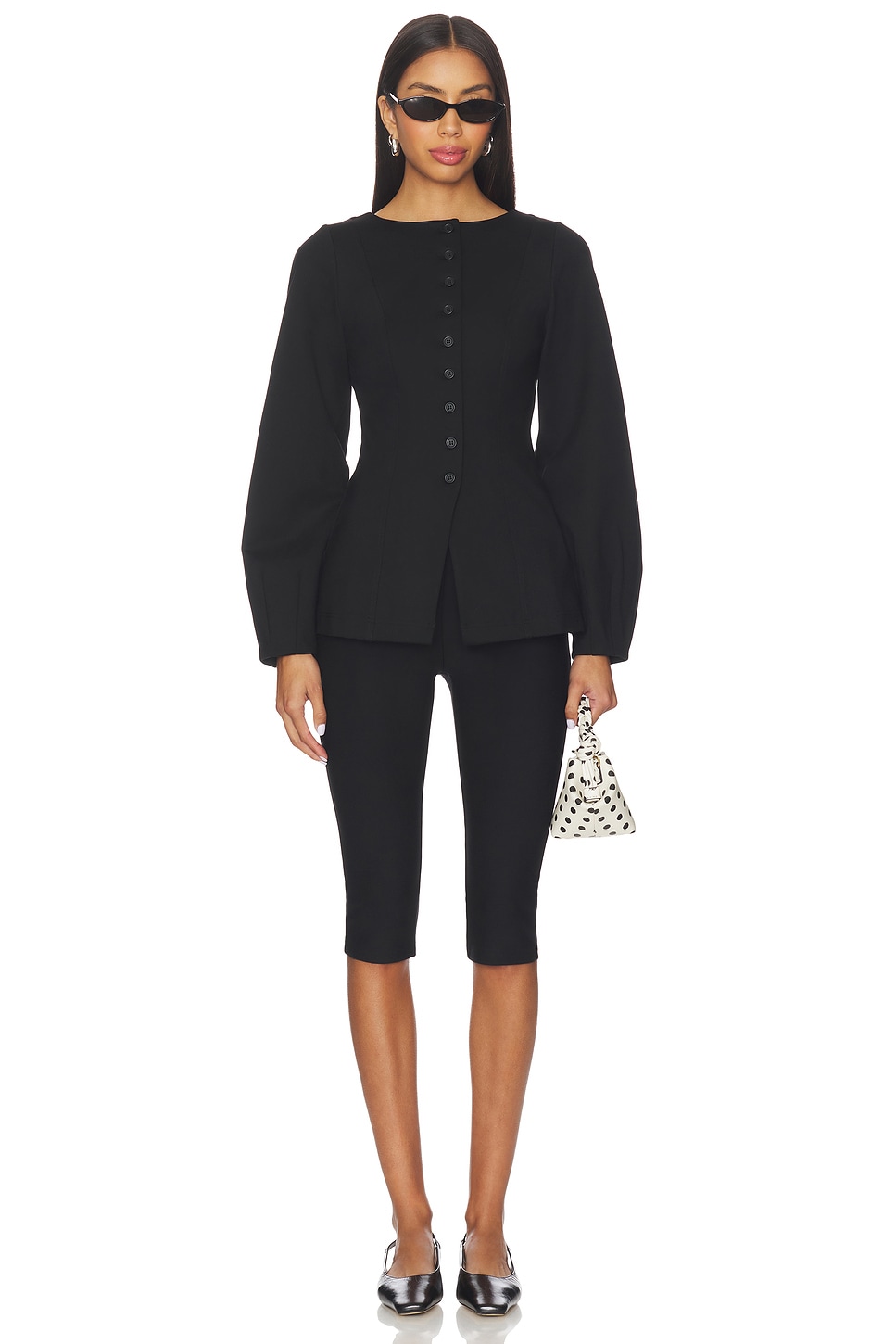 ALIGNE Bonnie Ponte Waisted Blazer