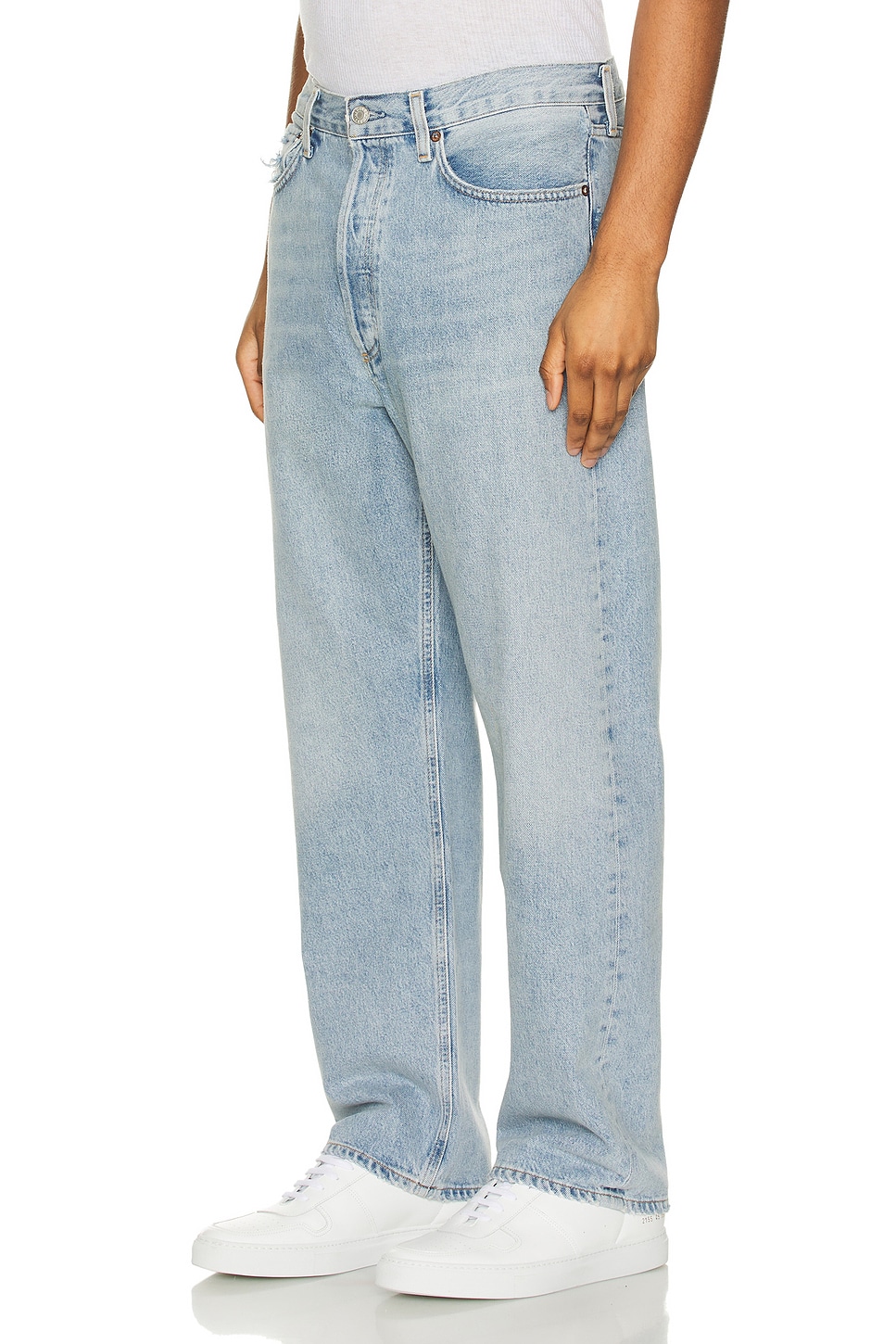 デニム・ジーパン AGOLDE JEANS (A2291141 REPLI) Low Curve Fray in Flourish – AGOLDE