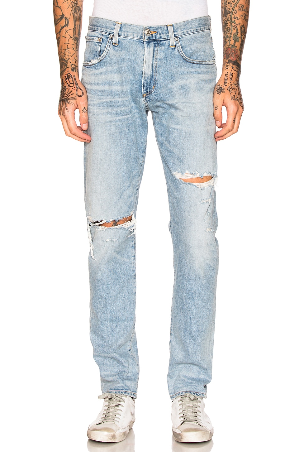 AGOLDE Skinny Fit Jeans (Bradley) (Men AGOLDE Blade Jeans - Wired | Garment...