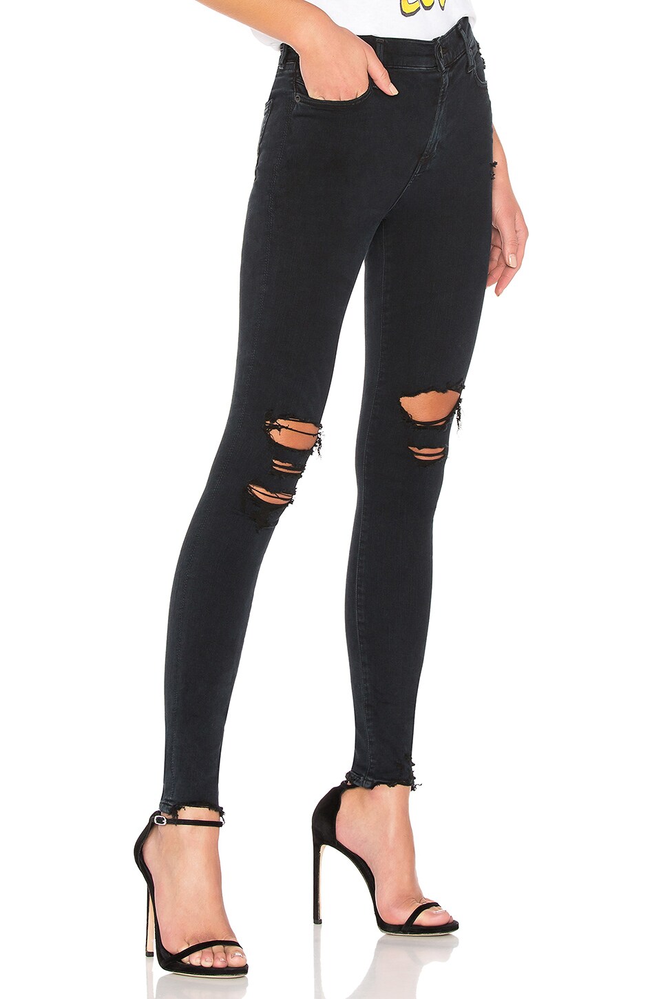 AGOLDE Sophie Hi Rise Skinny in Ruthless | REVOLVE