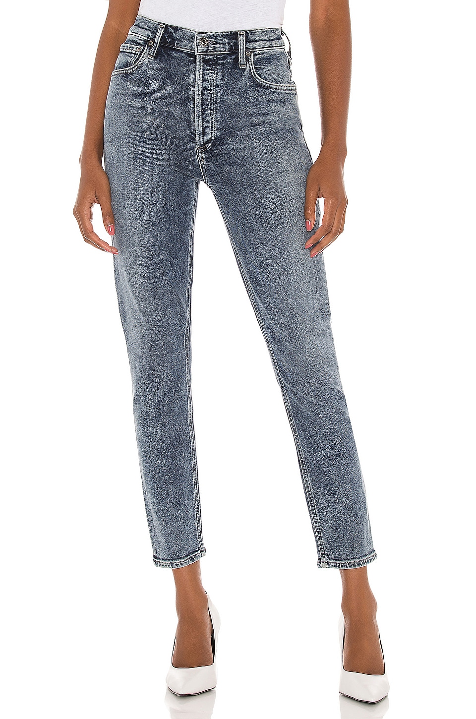 AGOLDE Nico High Rise Slim in Retreat | REVOLVE