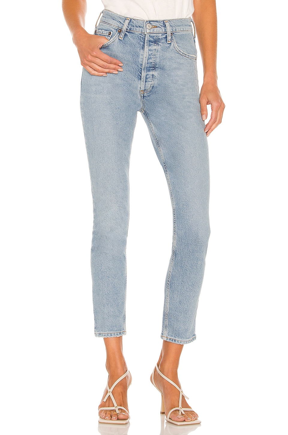 AGOLDE Nico High Rise Slim Jean