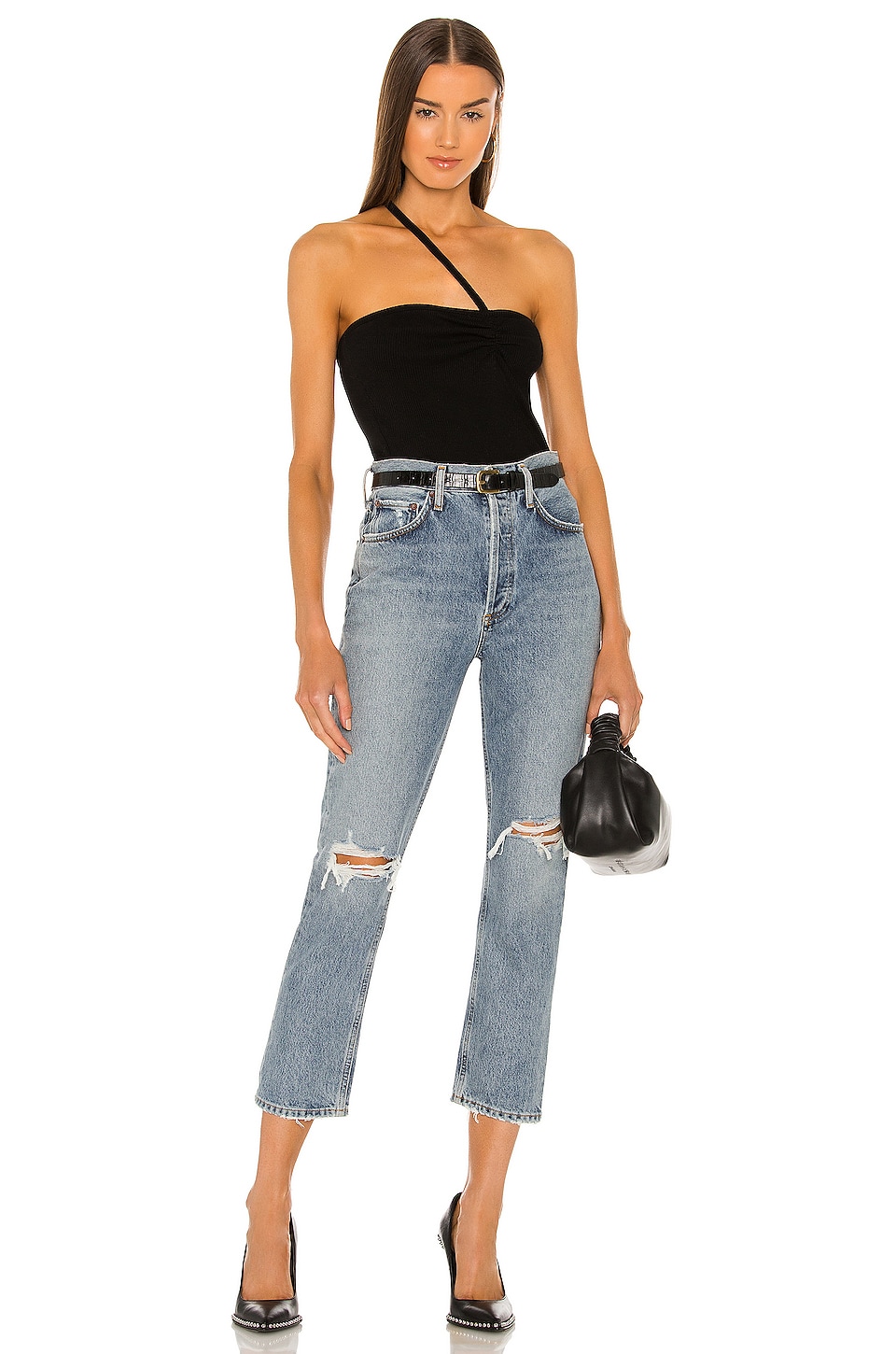 Agolde Jeans sale Riley Cropped 25 Escalate