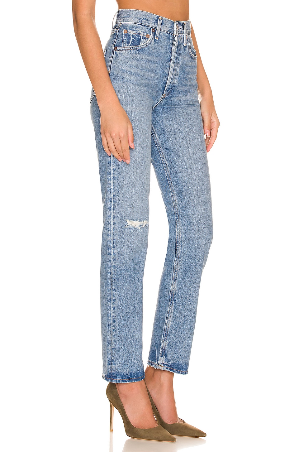 AGOLDE 90's Pinch Waist in Abstract