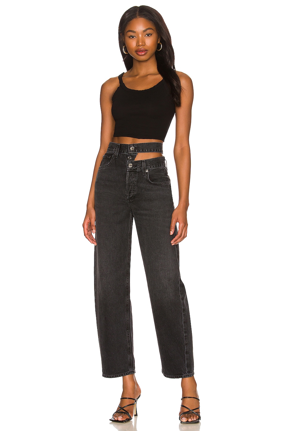 Revolve Agolde Pinch Waist High Rise Kick online Jeans