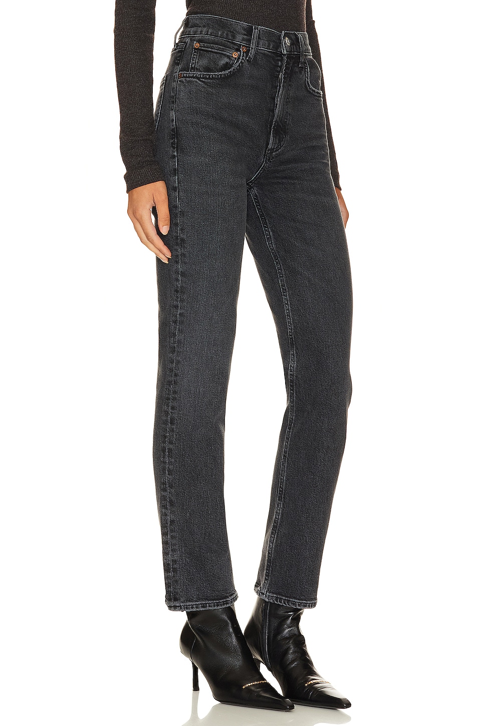 Agolde High Rise Stovepipe Jeans
