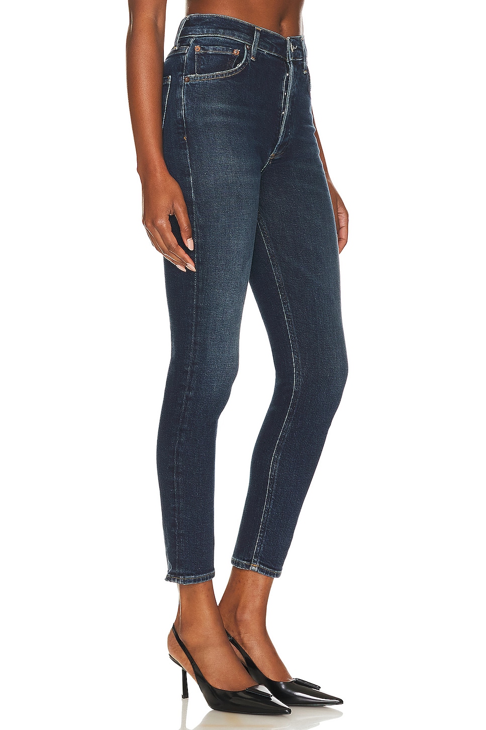 Agolde Nico High Rise Slim Jeans