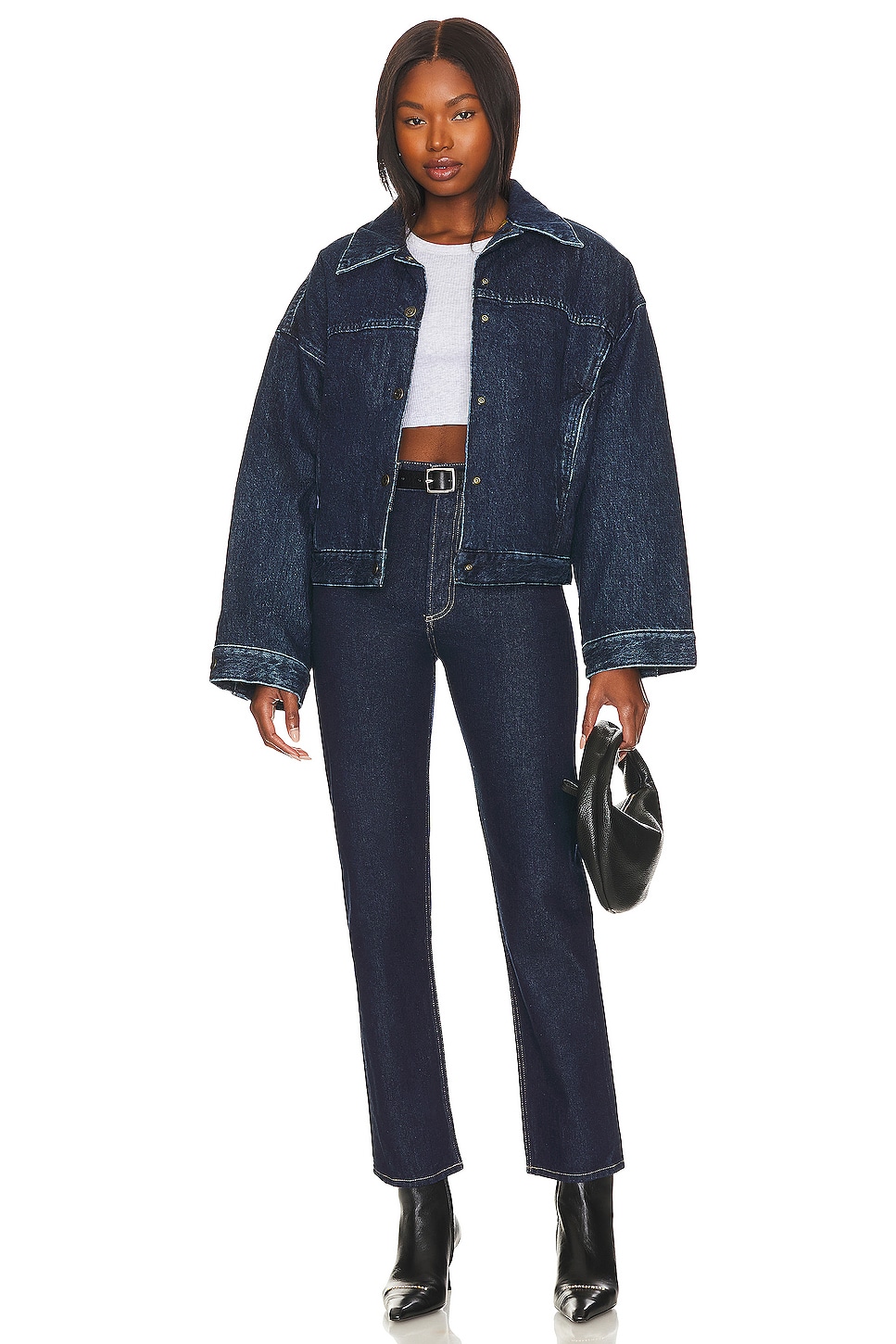 Agolde 90s Pinch Waist High Rise Straight Jeans thumbnail