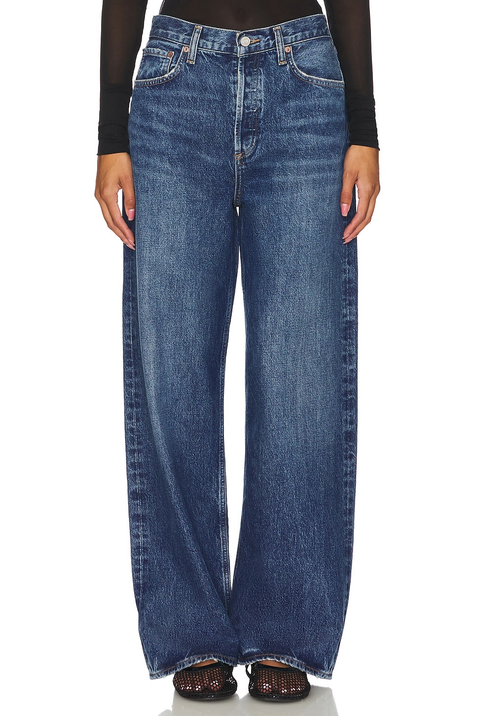 デニム・ジーパン AGOLDE 'Low Slung Baggy' jeans Blue AGOLDE Low Slung Baggy Jeans | Shopbop