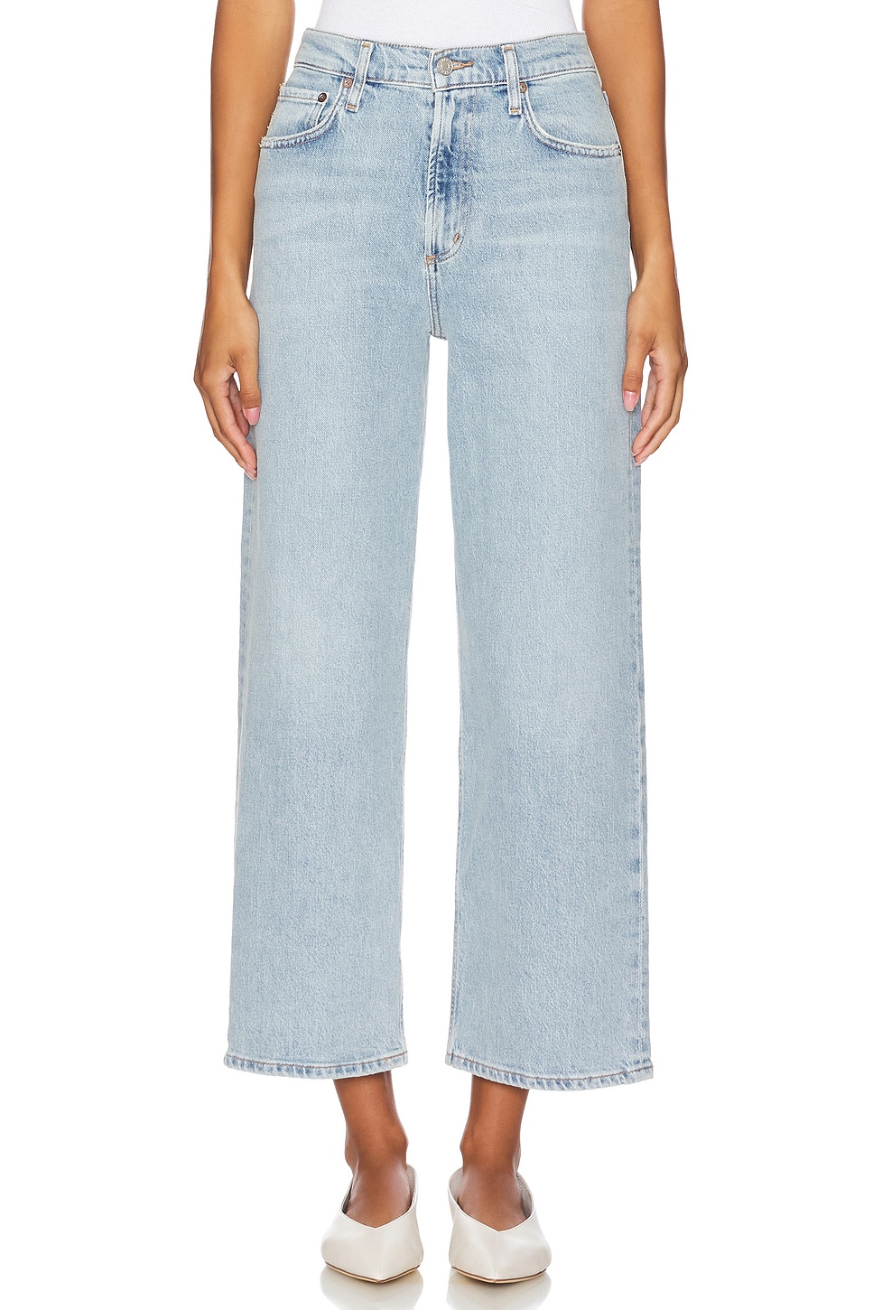 【Agolde】 Ren high-riseワイドレッグジーンズ AGOLDE Ren: High Rise Wide Leg Jeans | Shopbop