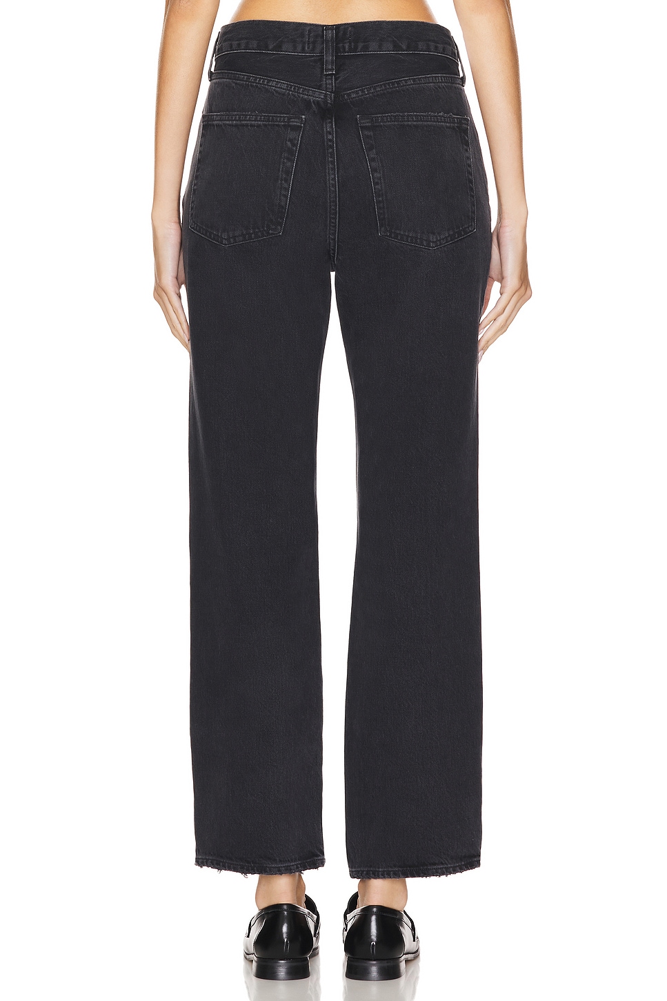 Valen Mid Rise Vintage Straight Jeans - Thumbnail 4
