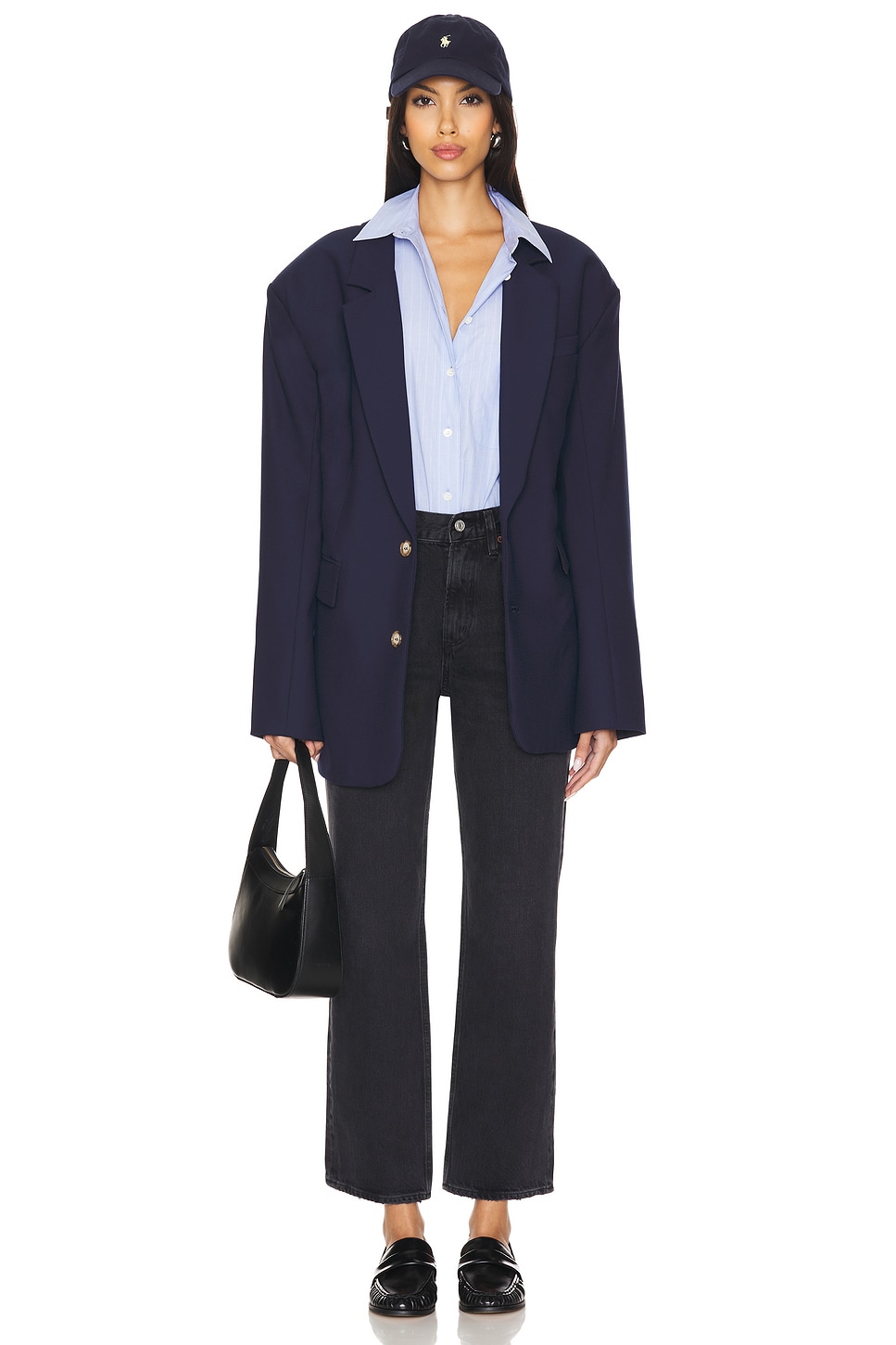 Valen Mid Rise Vintage Straight Jeans - Thumbnail 5