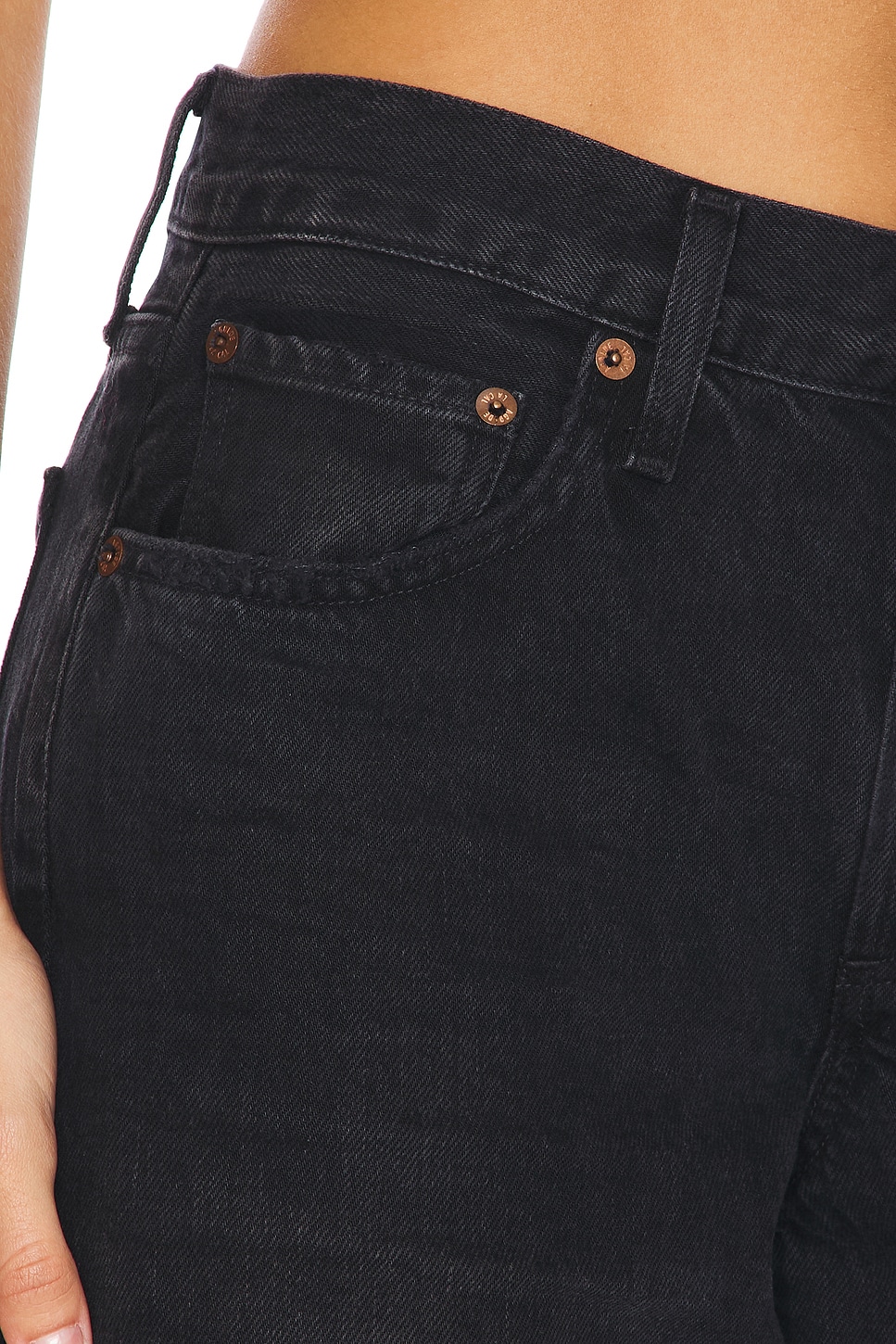 CALÇA FLARE BAGGY DE CINTURA BAIXA CLARA